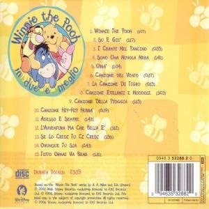 Winnie the Pooh Songs CD (Italian)
